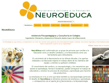 Tablet Screenshot of neuroeduca.com